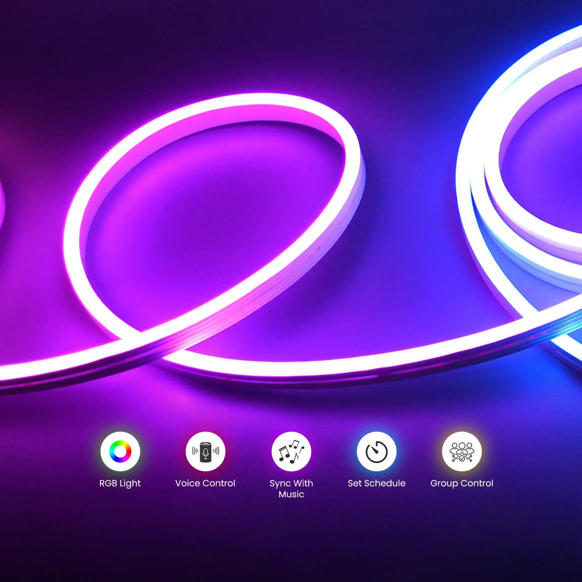 5M Wifi Neon LED Strip-12V